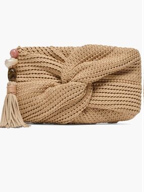 Dolce Vita Rafia clutch